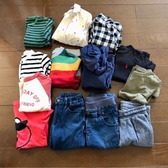 商談成立100-120男の子洋服13点