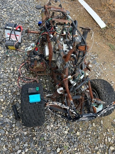 ATVジャンク部品取り！