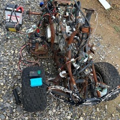 ATVジャンク部品取り！
