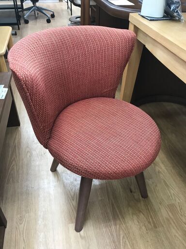 ★ジモティ割あり★  回転チェア レッド  クリーニング済み KJ6638