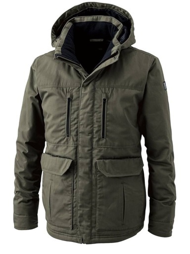 カーキ色 ライトウェームハーフコート 4L値下げしました