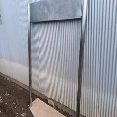 看板　埋込　ステンレス　中古の画像