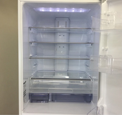 超格安　三菱冷蔵庫455L ホワイト5D 製氷付　配達無料