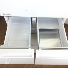 超格安 三菱冷蔵庫455L ホワイト5D 製氷付 配達無料