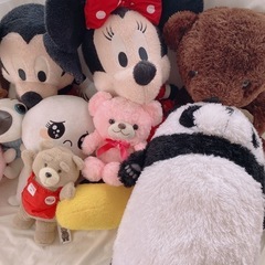 ぬいぐるみ　ミッキー　ミニー　ビックサイズの画像