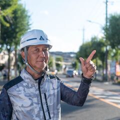 現場監督　水道工事