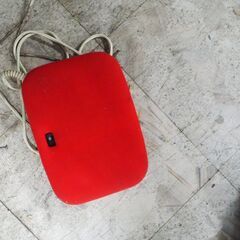 レトロな電気あんか、暖房、冷え症対策に、の画像