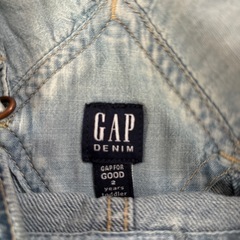 GAPデニムオーバーオール95センチの画像