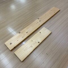 ツーバイ材（長板5枚・短板5枚）棚受け金具付き