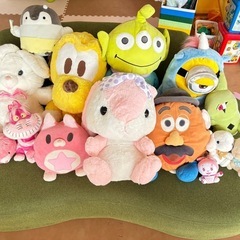 ぬいぐるみ14こ