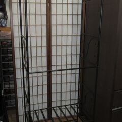 ⭐大決算SALE！！期間限定の大幅値下げ！！⭐R606 B-COMPANY/ビーカンパニー スチールハンガーラック Usedの画像