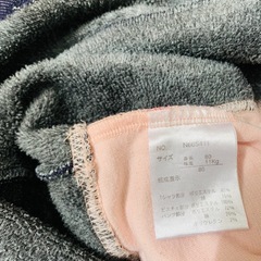 サイズ80 股下スナップボタンベビー服の画像