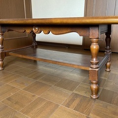 飛騨産業 穂高　センターテーブル ソファーテーブルの画像