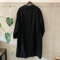 【ZARA】黒　メンズＸＬ　トレンチコート　の画像