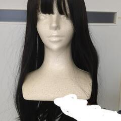カツラ　ロング　黒髪　未使用品