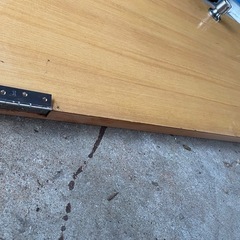 木製　扉　付属品付き　の画像