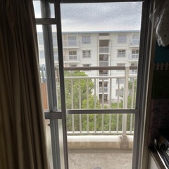 市営住宅の網戸