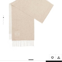 LOEWE♡バイカラーマフラー LOEWEロエベマフラーバイカラー