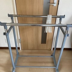 【取引中】ハンガー掛け　ハンガーラックの画像