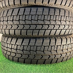 引取限定【9.9分山】2020年 165/65R14 ダンロップWINTERMAXX 02★4本セット タイヤまにあの画像
