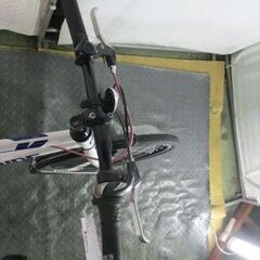 Ｄ822★16800円★整備済み 中古子供マウンテン自転車 アサヒ　ドライド【22インチ　白　アルミフレーム 】の画像