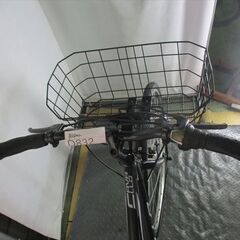 Ｄ832　★12800円★整備済み スポーツ中古自転車 【クロスバイク　黒　27インチ】の画像