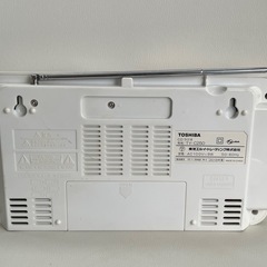 TOSHIBA東芝ラジオCDプレイヤー TY-C250(W)の画像
