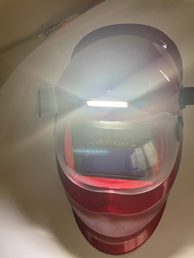 TOAN（東安） 充電式 作業用 ヘッドライト 1本 ( 溶接面 ゴムバンド お取引終了⭐️ 溶接用面　充電式ヘッドライト付き　⭐️