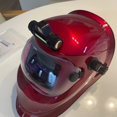 お取引終了⭐️ 溶接用面　充電式ヘッドライト付き　⭐️