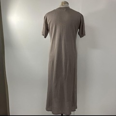 ☆値下げ☆K2410-642 ITEMS×アーバンリサーチ シアーニットワンピース 一部ほつれ有の画像