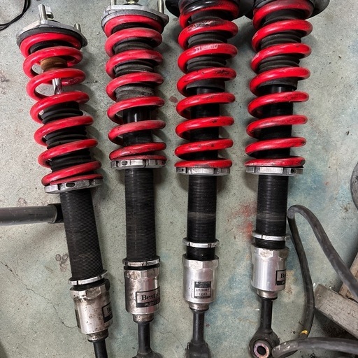 早い者勝ち、18.20.21クラウン、マークXRSR車高調