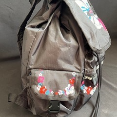 レスポートサック LesportSAC ミニー　ハイビスカス リュックサックの画像