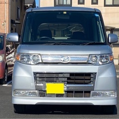 かっこいいタントカスタム！💕 パワースライドドア、TV視聴可能なナビ、ETCなどなど装備充実🙆‍♀️✨現車確認 大歓迎😊♬の画像