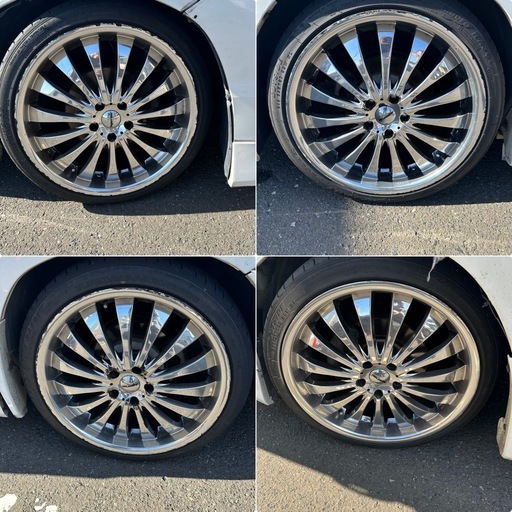 20インチ　タイヤホイール4本 114.3