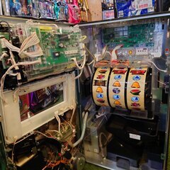 【愛品倶楽部柏店】SANYO 戦国嵐  5号機 AT スロット実機の画像