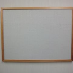ピンナップボード 木製 布張り 掲示板★中古★