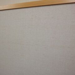 ピンナップボード 木製 布張り 掲示板★中古★の画像