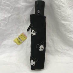 ディズニー 折り畳み傘/黒の画像