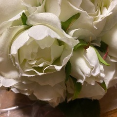 高島屋6階の造花店で購入した造花の画像