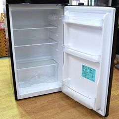 冷蔵庫 2ドア 130L 2019年製 ハイアール JR-N130A ブラック系 100Lクラス Haier 札幌市 清田区 平岡の画像
