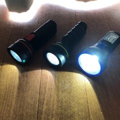 GYP1024 LEDハンディライト　懐中電灯　三個セット