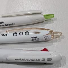 貴重！非売品エネゴリくんPILOT黒ボールペン　uni3色、黒ボールペン　各1本の画像