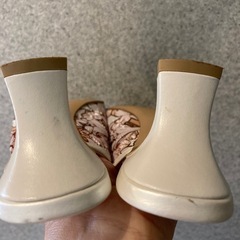 ダイアナ アイボリー 花柄ミュールSサイズの画像