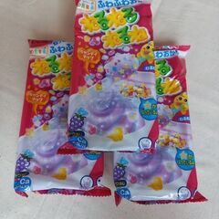 【未開封】　ねるねるねるね　ブドウあじ　３袋　　￥300