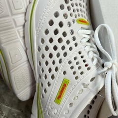 Kaepa メッシュ水陸両用シューズ26.0cmホワイトKP00616の画像