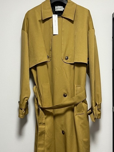 エマクローズ　トレンチコート　ベージュ　ロングコート　ミリタリー