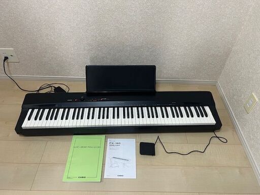 CASIO　カシオ PX-160BK 電子ピアノ　2017年製　動作確認済み