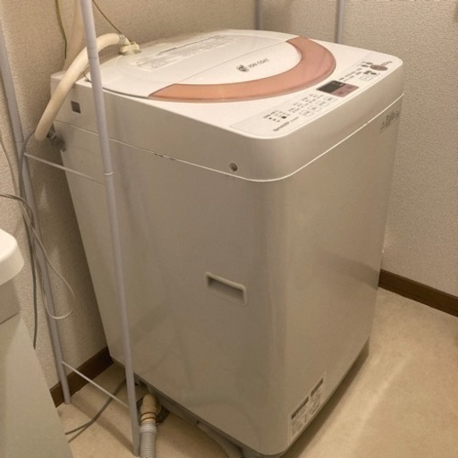SHARP洗濯機 ES-GE6F-T 6.0kg 引き取り限定　エコ家電
