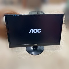 【中古】PCモニター AOC製 21.5インチ