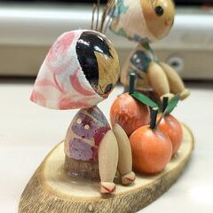 ☆日本のお土産　こけし　白浜　工芸品　中古品　の画像